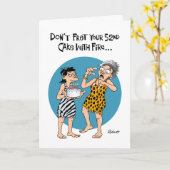 Funny 52. Geburtstag Karte (Gelbe Blume)