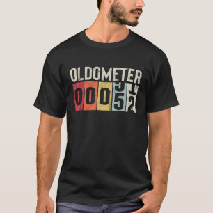 Funny 52 Years Old Oldometer Vintag 52. Geburtstag T-Shirt