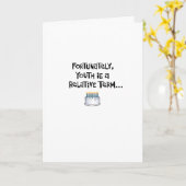 Funny 55. Geburtstag Karte (Gelbe Blume)