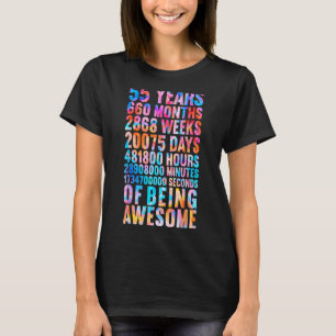 Funny 55. Geburtstag Shirt Altes Meter Sonne 55 Ja