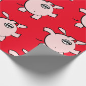 Funny 5 Cartoon Illustration Wählen Sie Farbe WP Geschenkpapier (Ecke)