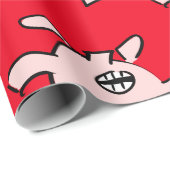 Funny 5 Cartoon Illustration Wählen Sie Farbe WP Geschenkpapier (Rolleneckpunkt)