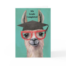 Funny 5th Grade Abschluss Card