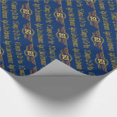 Funny 60. - Alter ist wie Unterwäsche Geschenkpapier (Ecke)