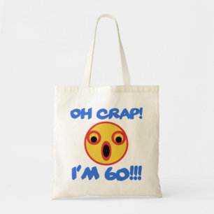 Funny 60. Geburtstag Gag Geschenk Tragetasche