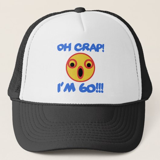 Funny 60. Geburtstag Gag Geschenk Truckerkappe (Vorderseite)