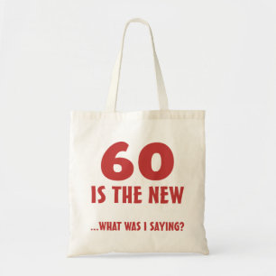 Funny 60. Geburtstag Gag Geschenke Tragetasche