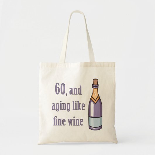 Funny 60. Geburtstag Geschenkideen Tragetasche (Vorne)