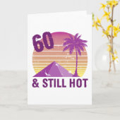 Funny 60. Geburtstag Heiß Karte (Gelbe Blume)