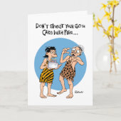 Funny 60. Geburtstag Karte (Gelbe Blume)