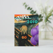 Funny 60. Geburtstag Postkarte (Stehend Vorderseite)