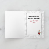 Funny 60. Geburtstag Weibliche Klasse Cartoon Ethn Karte (Innenseite)