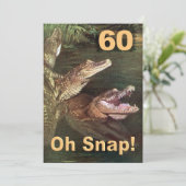 Funny 60. Geburtstagsparty Einladungen (Stehend Vorderseite)