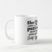 Funny 60. Hochzeitstag Kaffeetasse (Links)