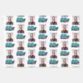 Funny 60 so what Quote Photo 60th Birthday Geschenkpapier Set (Vorderseite 3)