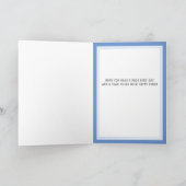 Funny 60 TH Birthday Cat Orbit Card Karte (Innenseite)