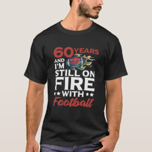 Funny 60 Years American Football Geburtstag T-Shirt