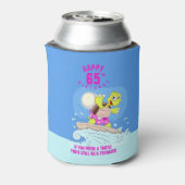 Funny 65. Geburtstag Zitat Dosenkühler (Kanne Rückseite)