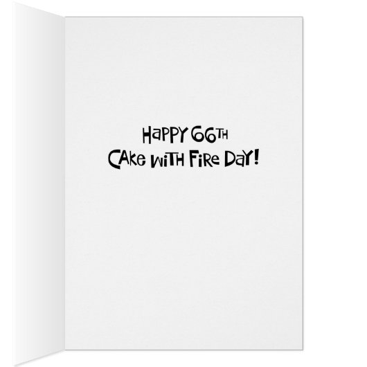 Funny 66. Kuchen mit Feuer (Innen (Rechts))