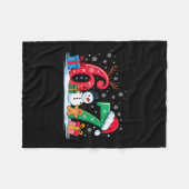 Funny 67 Christmas 6 7 Six Seven Meme 6 7 Matching Fleecedecke (Vorderseite (Horizontal))