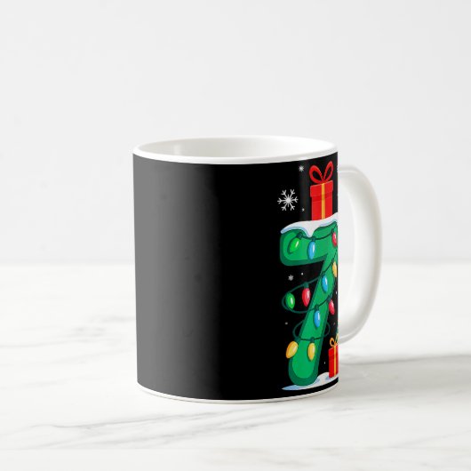Funny 67 Christmas 6 7 Six Seven Meme 6 7 Matching Kaffeetasse (VorderseiteRechts)