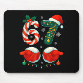Funny 67 Christmas 6 7 Six Seven Meme 6 7 Matching Mousepad (Vorne)