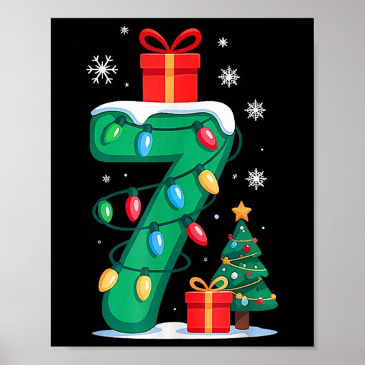 Funny 67 Christmas 6 7 Six Seven Meme 6 7 Matching Poster (Vorne)