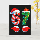 Funny 67 Christmas 6 7 Six Seven Meme Kids Men Boy Karte (Gelbe Blume)