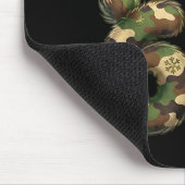 Funny 67 Christmas Holiday Camo Hunting Reindeer D Mousepad (Ecke)