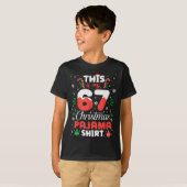 Funny 67 Christmas Pajamas Shirt Six Seven Meme Br (Vorne ganz)