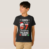 Funny 67 Christmas Pajamas Shirt Six Seven Meme Br (Vorne ganz)