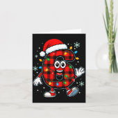 Funny 67 Christmas Pajamas Shirt Six Seven Meme Br Karte (Vorderseite)