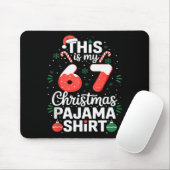 Funny 67 Christmas Pajamas Shirt Six Seven Meme Br Mousepad (Mit Mouse)