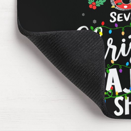 Funny 67 Christmas Pajamas Shirt Six Seven Meme Br Mousepad (Ecke)