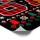 Funny 67 Christmas Pajamas Shirt Six Seven Meme Br Poster (Ecke)