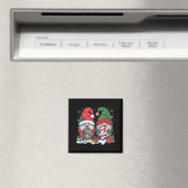 Funny 67 Christmas Pajamas Six Seven Meme 67 Gnome Magnet (In Situ (Geschirrspüler))