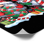 Funny 67 Christmas Pajamas Six Seven Meme 67 Gnome Poster (Ecke)