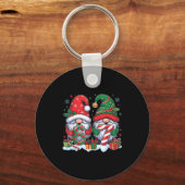 Funny 67 Christmas Pajamas Six Seven Meme 67 Gnome Schlüsselanhänger (Vorderseite)