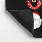 Funny 67 Christmas Pajamas Six Seven Meme 6 7 Elf Mousepad (Ecke)