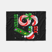 Funny 67 Christmas Shirts Boys Kids 6 7 Meme Pajam Fleecedecke (Vorderseite (Horizontal))