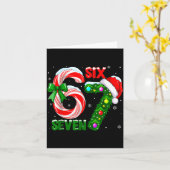 Funny 67 Christmas Shirts Boys Kids 6 7 Meme Pajam Karte (Gelbe Blume)