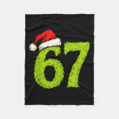 Funny 67 Christmas Six Seven Meme 6 7 Teens Boys G Fleecedecke (Vorderseite)