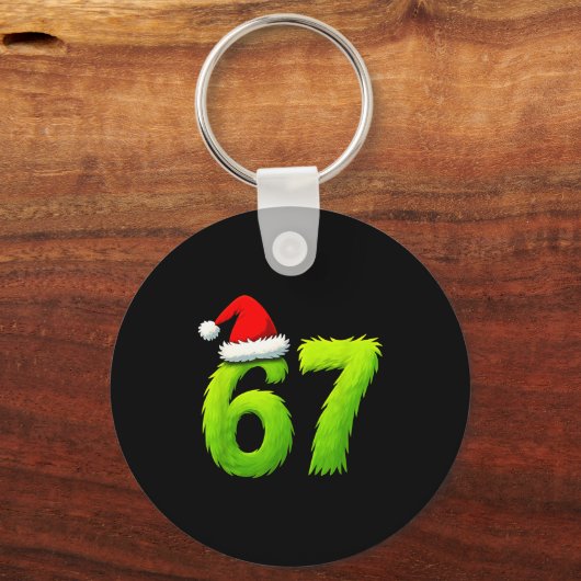 Funny 67 Christmas Six Seven Meme 6 7 Teens Boys G Schlüsselanhänger (Vorderseite)