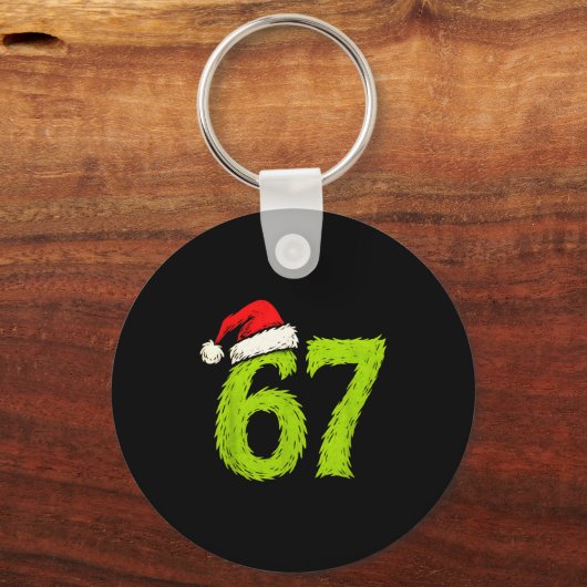 Funny 67 Christmas Six Seven Meme 6 7 Teens Boys G Schlüsselanhänger (Vorderseite)