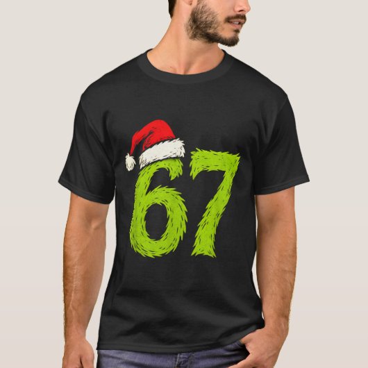 Funny 67 Christmas Six Seven Meme 6 7 Teens Boys G T-Shirt (Vorderseite)