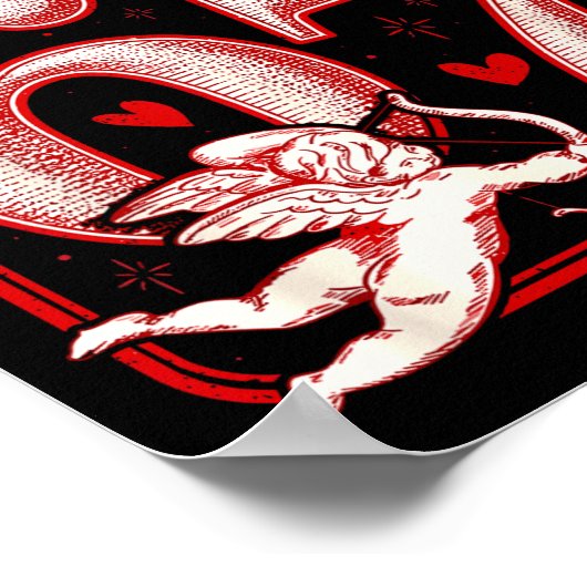 Funny 67 Cud Says 67 Valentine Couple Matching Six Poster (Ecke)