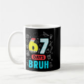 Funny 67 Days Bruh Six Seven Meme Teacher Kids Num Kaffeetasse (Links)