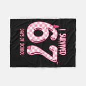 Funny 67 Days Of School Meme For Teachers And Stud Fleecedecke (Vorderseite (Horizontal))