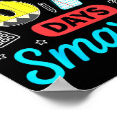 Funny 67 Days Smarter Six Seven Meme Teachers Stud Poster (Ecke)