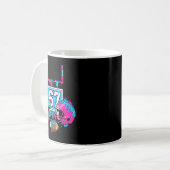 Funny 67 Football Ice Cream Drip 67th Srts Men &am Kaffeetasse (Vorderseite Links)